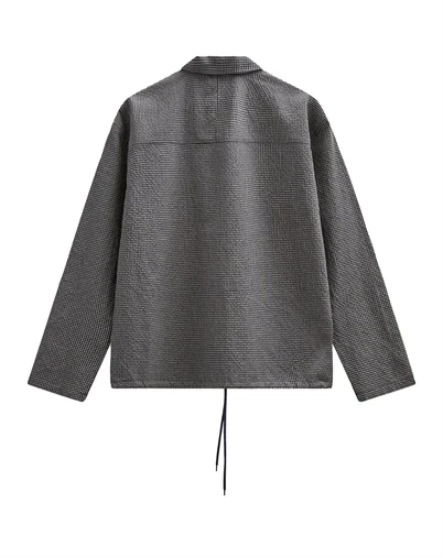 Anerkjendt - Akotto Check Overshirt - Sky Captain